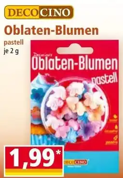 Norma Oblaten-Blumen Angebot