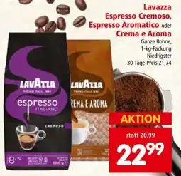 Interspar Lavazza Espresso Cremoso, Espresso Aromatico oder Crema e Aroma Angebot