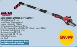 PENNY Walter akku-hochentaster/kettensäge Angebot