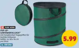 PENNY W pure work pop-up- gartenabfallsack Angebot