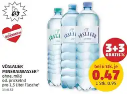 PENNY Vöslauer mineralwasser Angebot