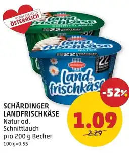 PENNY Schärdinger landfrischkäse Angebot