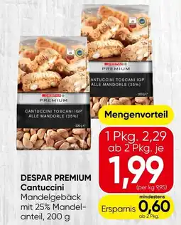 Spar Despar premium cantuccini Angebot