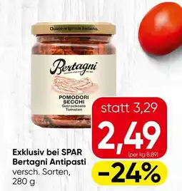 Spar Exklusiv bei spar bertagni antipasti Angebot