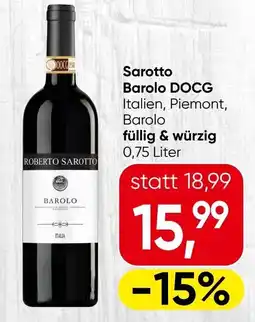 Spar Sarotto barolo docg Angebot