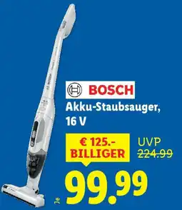 Lidl BOSCH Akku-Staubsauger Angebot