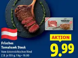 Lidl Frisches tomahawk steak Angebot