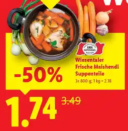 Lidl Wiesentaler frische maishendl suppenteile Angebot