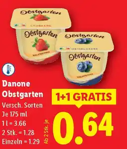 Lidl Danone obstgarten Angebot