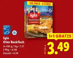Lidl Iglo ofen backfisch Angebot