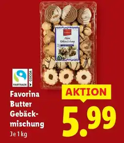 Lidl Favorina butter gebäck- mischung Angebot