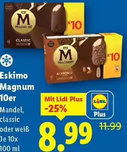 Lidl Eskimo magnum 10er Angebot