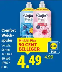 Lidl Comfort weich- spüler Angebot