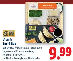 Lidl Vitasia sushi box Angebot