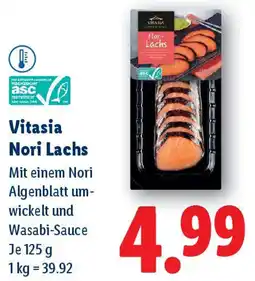 Lidl Vitasia nori lachs Angebot