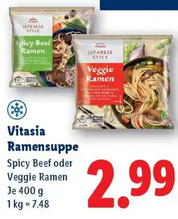 Lidl Vitasia ramensuppe Angebot