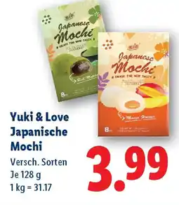 Lidl Yuki & love japanische mochi Angebot