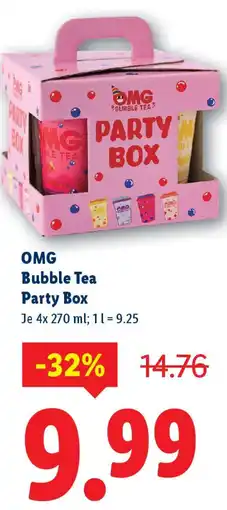 Lidl Omg bubble tea party box Angebot