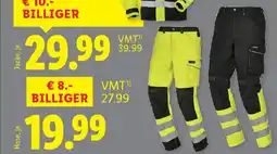 Lidl Parkside performance® herren warnschutz- softshell-arbeitsbekleidung Angebot