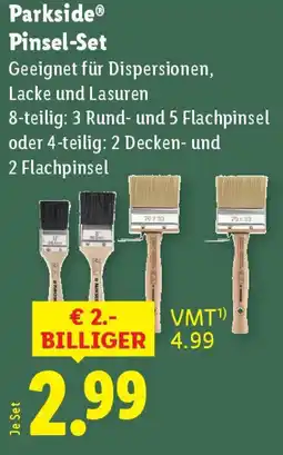 Lidl Parksideⓡ pinsel-set Angebot