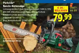 Lidl Parksideⓡ benzin-kettensäge Angebot