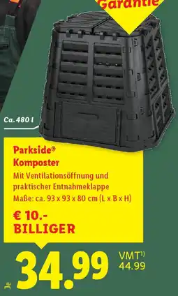 Lidl Parkside® Komposter Angebot