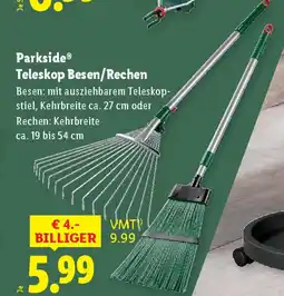 Lidl ParksideⓇ Teleskop Besen/Rechen Angebot