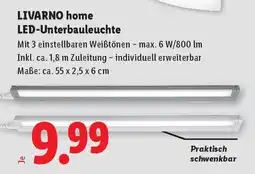 Lidl Livarno home led-unterbauleuchte Angebot