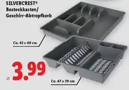 Lidl Silvercrest® besteckkasten/ geschirr-abtropfkorb Angebot