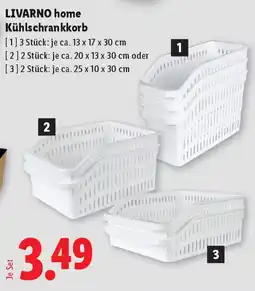 Lidl Livarno home kühlschrankkorb Angebot