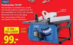 Lidl Scheppach tischkreissäge hs 210 Angebot
