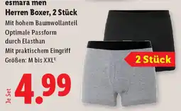 Lidl Esmara men herren boxer, 2 stück Angebot