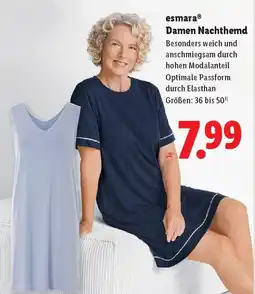 Lidl Esmara damen nachthemd Angebot
