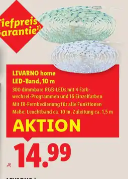 Lidl Livarno home led-band, 10 m Angebot