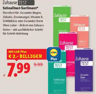Lidl Zuhause test schnelltest-sortiment Angebot