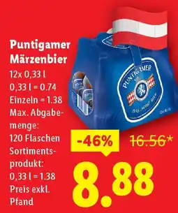 Lidl Puntigamer märzenbier Angebot