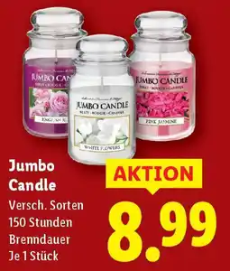 Lidl Jumbo Candle Angebot