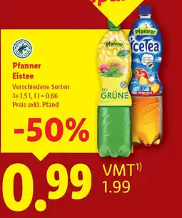 Lidl Pfanner eistee Angebot
