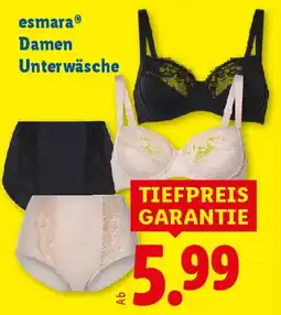 Lidl Esmaraⓡ damen unterwäsche Angebot