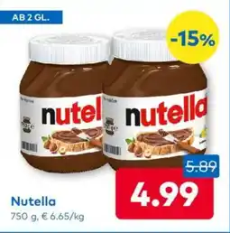 T&G Nutella Angebot