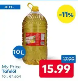 T&G My price tafelöl Angebot