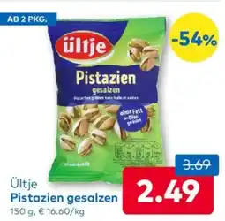 T&G ültje Pistazien gesalzen Angebot