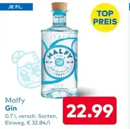 T&G Malfy gin Angebot