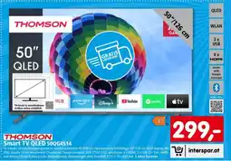 Interspar Thomson smart tv qled 50qg4s14 Angebot