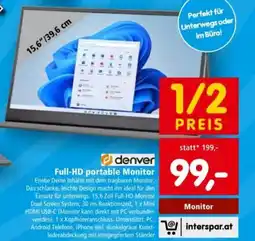 Interspar Full-hd portable monitor Angebot
