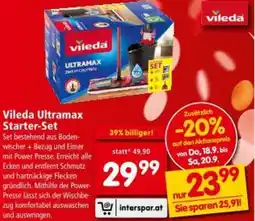 Interspar Vileda ultramax starter-set Angebot