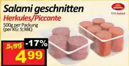 Wurstico Salami geschnitten Angebot