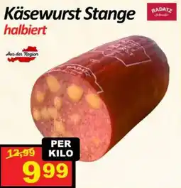 Wurstico Käsewurst stange halbiert Angebot