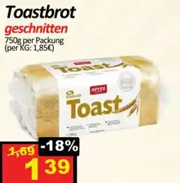 Wurstico Toastbrot geschnitten Angebot