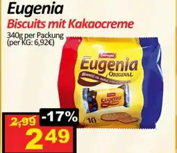 Wurstico Eugenia Biscuits mit Kakaocreme Angebot